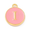 Golden Plated Alloy Enamel Charms LS-ENAM-Q437-14I-1