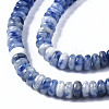 Natural Blue Spot Jasper Beads Strands G-S366-090-3