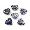 Transparent Glass Enamel Beads GLAA-S388-01C-1