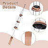 Iron Blessing Wind Chimes HJEW-WH0108-009R-4