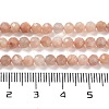 Natural Peach Moonstone Beads Strands G-J400-E16-02-3MM-5