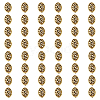 DICOSMETIC 80Pcs Hollow Tibetan Style Alloy Beads TIBEB-DC0001-03-1