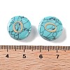 Synthetic Turquoise Beads G-A238-02O-3