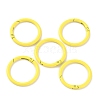 Spray Painted Alloy Spring Gate Rings FIND-WH0120-89B-01-1