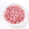 Frosted Transparent Acrylic Beads OACR-N137-72E-1