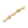 Brass Micro Pave Cubic Zirconia Big Pendants KK-C164-01G-G-2