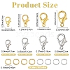 Zinc Alloy Lobster Claw Clasps DIY-YW0017-19-2