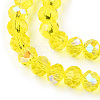 Electroplate Glass Beads Strands LS-EGLA-A044-T6mm-L29-2