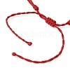 Waxed Polyester Cords Multi-strand Bracelet BJEW-JB09632-4
