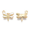 Light Gold Plated Alloy Charms ENAM-T009-02F-1