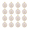 Golden Plated Alloy Charms X-ENAM-S118-01S-2