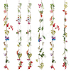 6Pcs Silk Cloth Artificial Floating Flower Curtain for Home Wedding Decor AJEW-UN0003-06-1