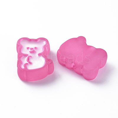 Transparent Acrylic Beads MACR-S374-07B-02-1