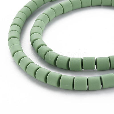 Handmade Polymer Clay Bead Strands CLAY-ZX006-01-103-1