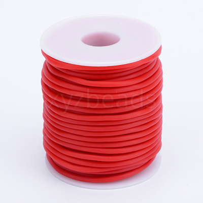 Hollow Pipe PVC Tubular Synthetic Rubber Cord RCOR-R007-3mm-14-1