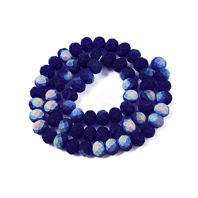 Transparent Glass Beads Strands LS-EGLA-A044-T8mm-MB06-1