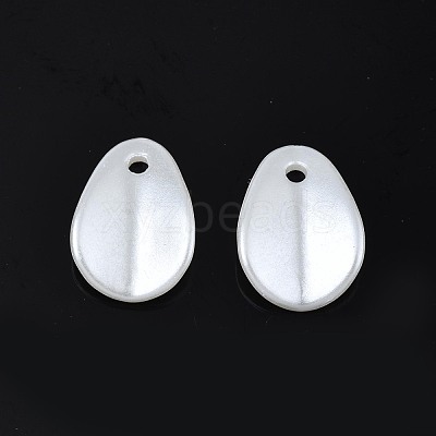 ABS Plastic Imitation Pearl Charms KY-T023-018-1