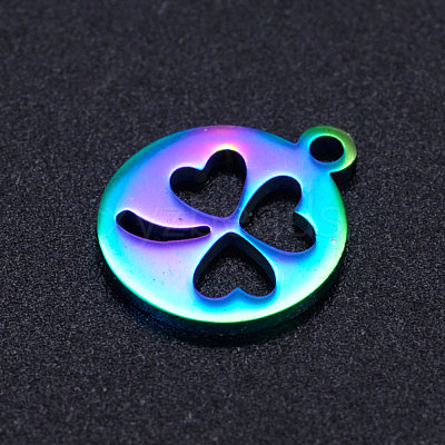 Ion Plating(IP) 201 Stainless Steel Charms STAS-Q201-JN200-1
