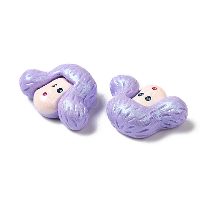 Opaque Resin Cabochons CRES-M017-02A-1