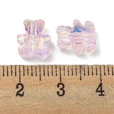 100Pcs Electroplate Glass Beads EGLA-P058-AB01-1