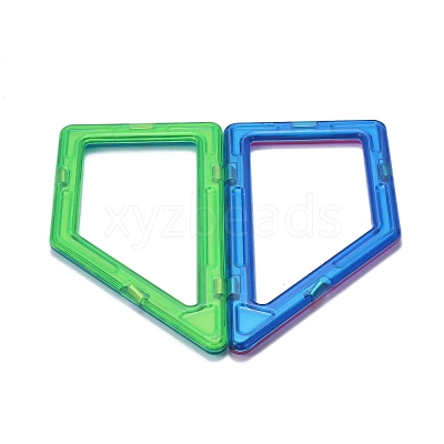DIY Plastic Magnetic Building Blocks DIY-L046-06-1
