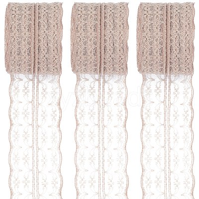 3 Rolls Guipure Non-Stretch Lace Trim OCOR-GF0004-52A-1