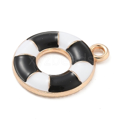 Alloy Enamel Pendants ENAM-A008-14KCG-02-1