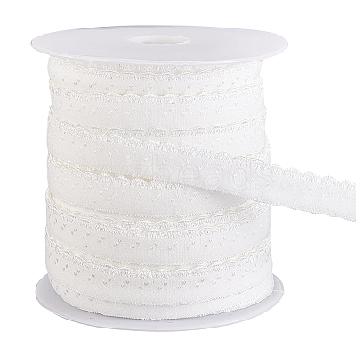25 Yards Chinlon Wavy Edge Elastic Band EC-BC0001-61B-1