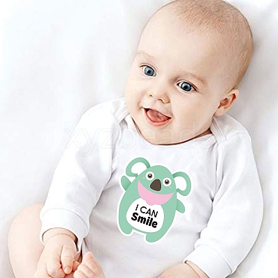 Newborn Monthly Milestone Stickers DIY-H127-B09-1