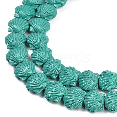 Synthetic Coral Dyed Carved Beads Strands CORA-K009-05B-03-1