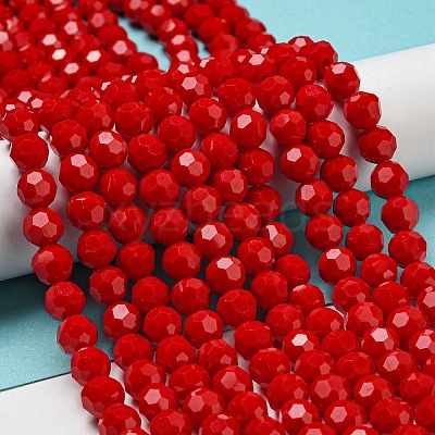 Opaque Glass Beads Stands EGLA-A035-P8mm-D16-1