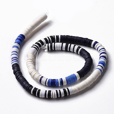 Handmade Polymer Clay Bead Strands CLAY-C003-01E-1