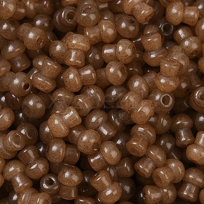 Transparent Colours Glass Seed Beads SEED-R001-01O-1
