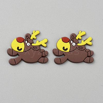 Christmas Silicone Cabochons SIL-WH0018-32A-1