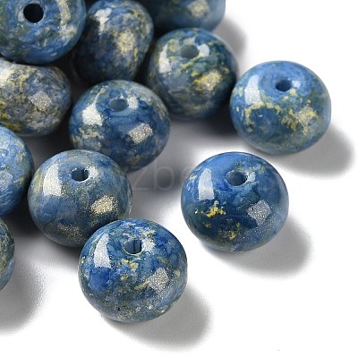 Baking Paint Opaque Glass Beads GL-CBAF5F7-01D-1