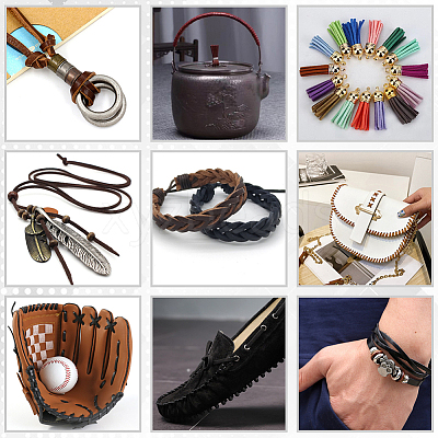 5M Flat Cowhide Leather Cord WL-GF0001-22B-03-1