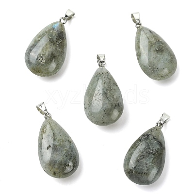 Natural Labradorite Pendants GG-K002-09Q-1