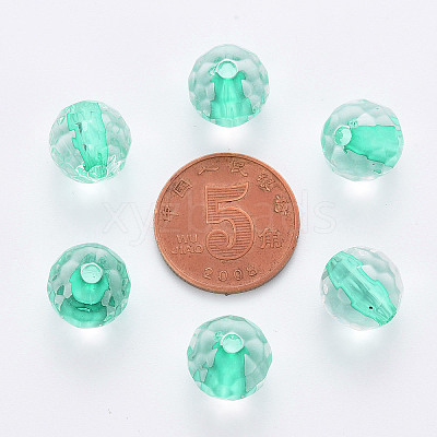 Transparent Acrylic Beads TACR-S154-11A-68-1