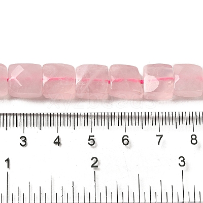 Natural Madagascar Rose Quartz Beads Strands G-C109-A19-02-1