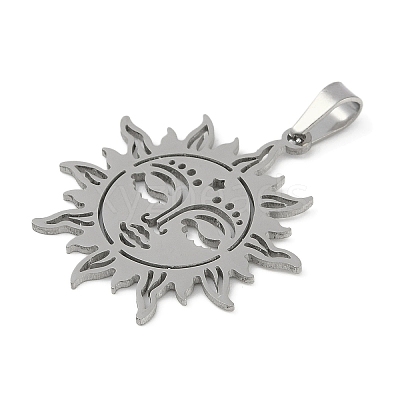 Non-Tarnish 304 Stainless Steel Pendants STAS-L279-033P-1