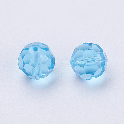 Imitation Austrian Crystal Beads SWAR-F021-10mm-202-1