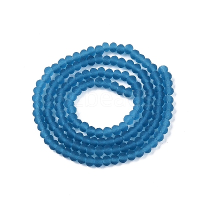 Transparent Glass Beads Strands EGLA-A044-T2mm-MD27-1