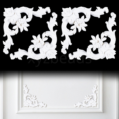 PU Ornate Wall Decorations AJEW-WH0752-600B-1