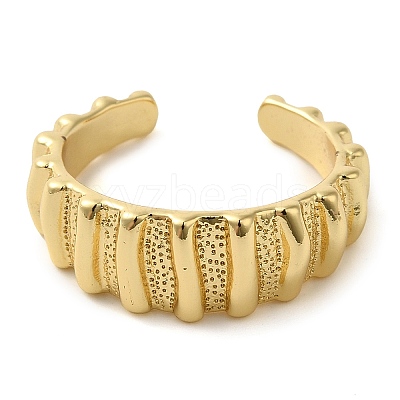 Brass Open Cuff Ring for Women LS-RJEW-Z070-05G-01-1