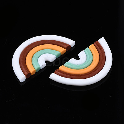 Handmade Polymer Clay Cabochons CLAY-N010-030-09-1
