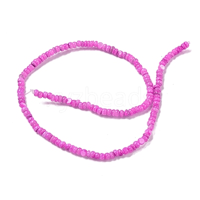 Dyed Natural Freshwater Shell Beads Strands X1-BSHE-G039-07L-1