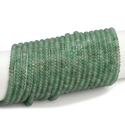 Natural Green Aventurine Beads Strands LS-G-H292-A22-01-1