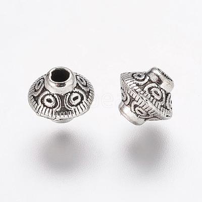 Tibetan Style Alloy Beads X-TIBEB-5981-LF-2-1