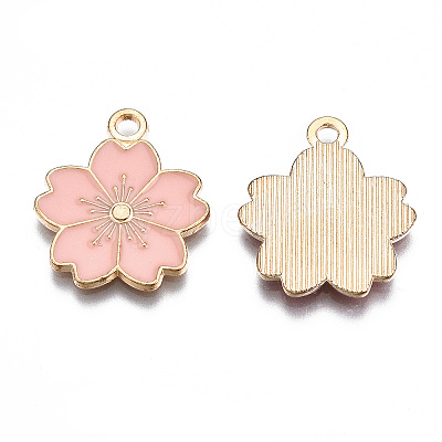 Alloy Enamel Pendants X-ENAM-S121-115M-1