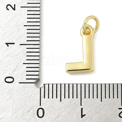 Brass Charms KK-I382-08G-L-1